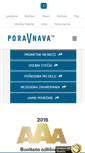 Mobile Screenshot of poravnava.si